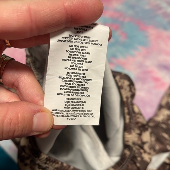 Toddler army costume L 4-6 - Picture 7 of 10